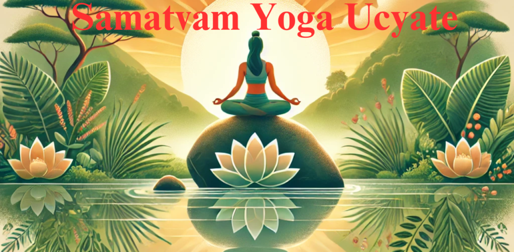 Samatvam Yoga Ucyate