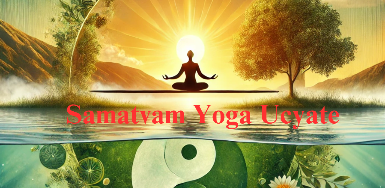 Samatvam Yoga Ucyate