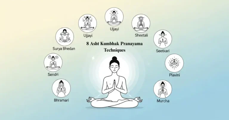 8 Asht Kumbhak Pranayama Techniques