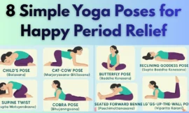 8 Simple Yoga Poses for Happy Period Relief